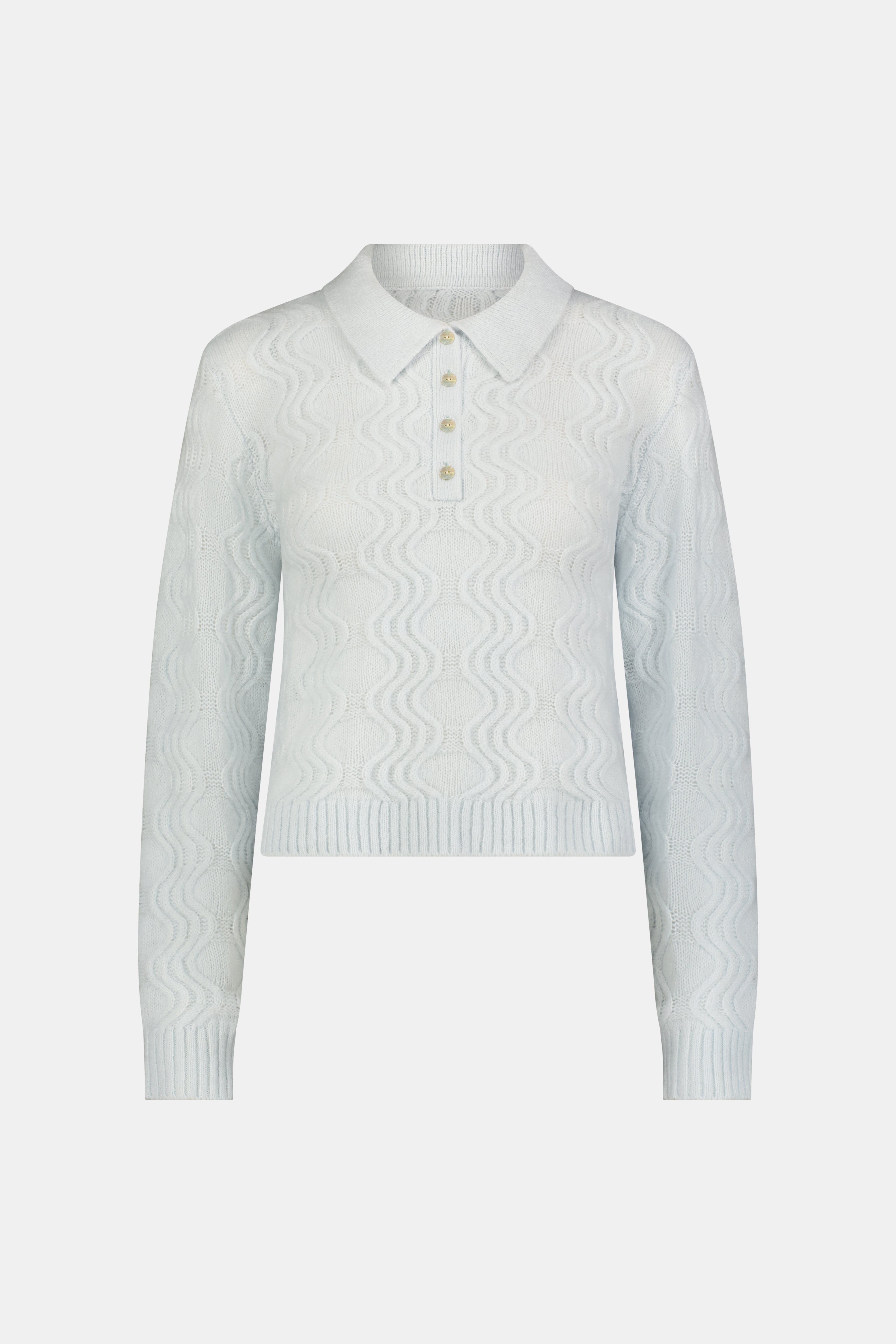 Wave Knit Ava Sweater