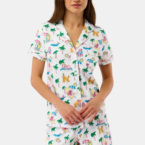 Poolside Pups Polo Pajamas