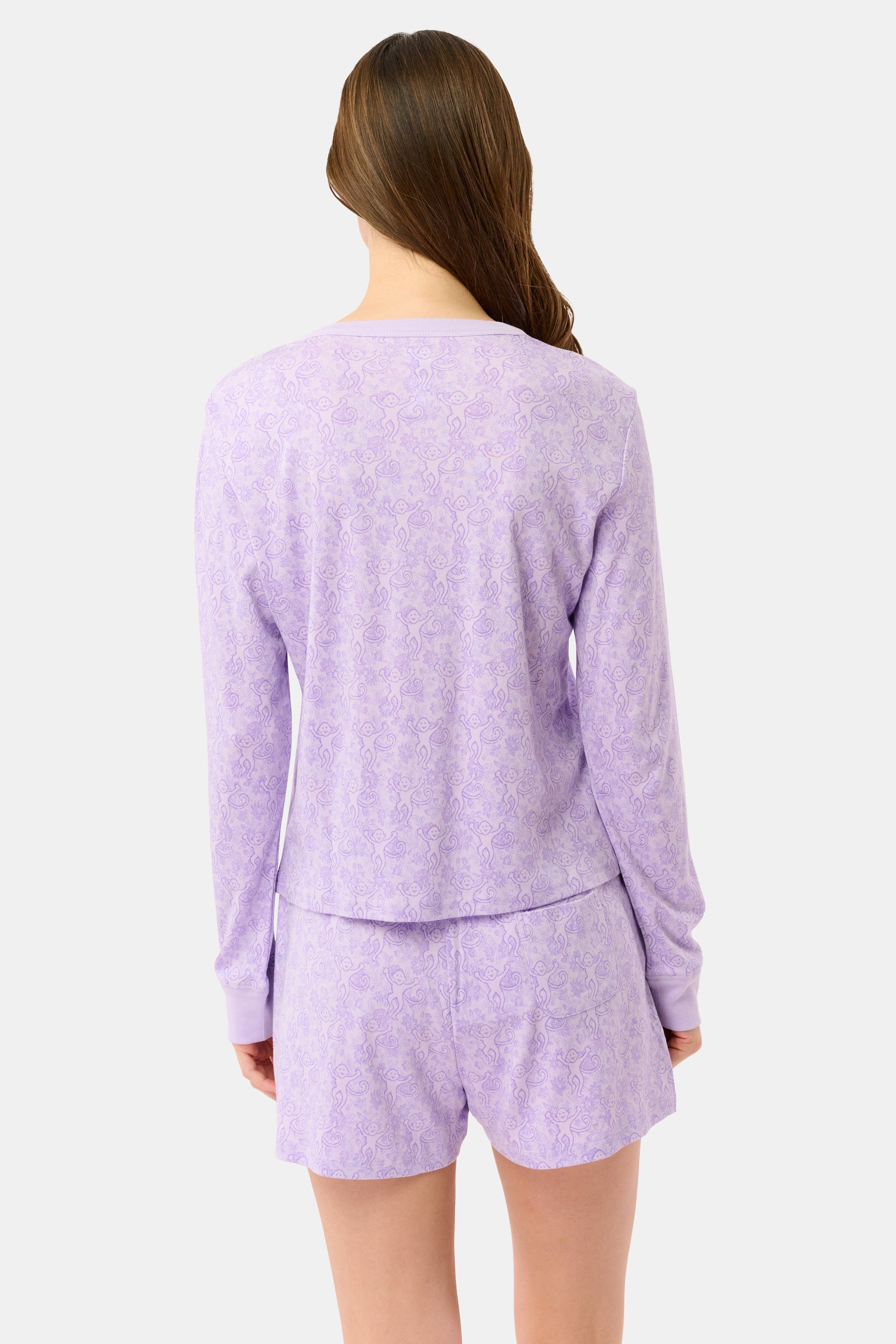 Monkey Floral Savannah Shortie
