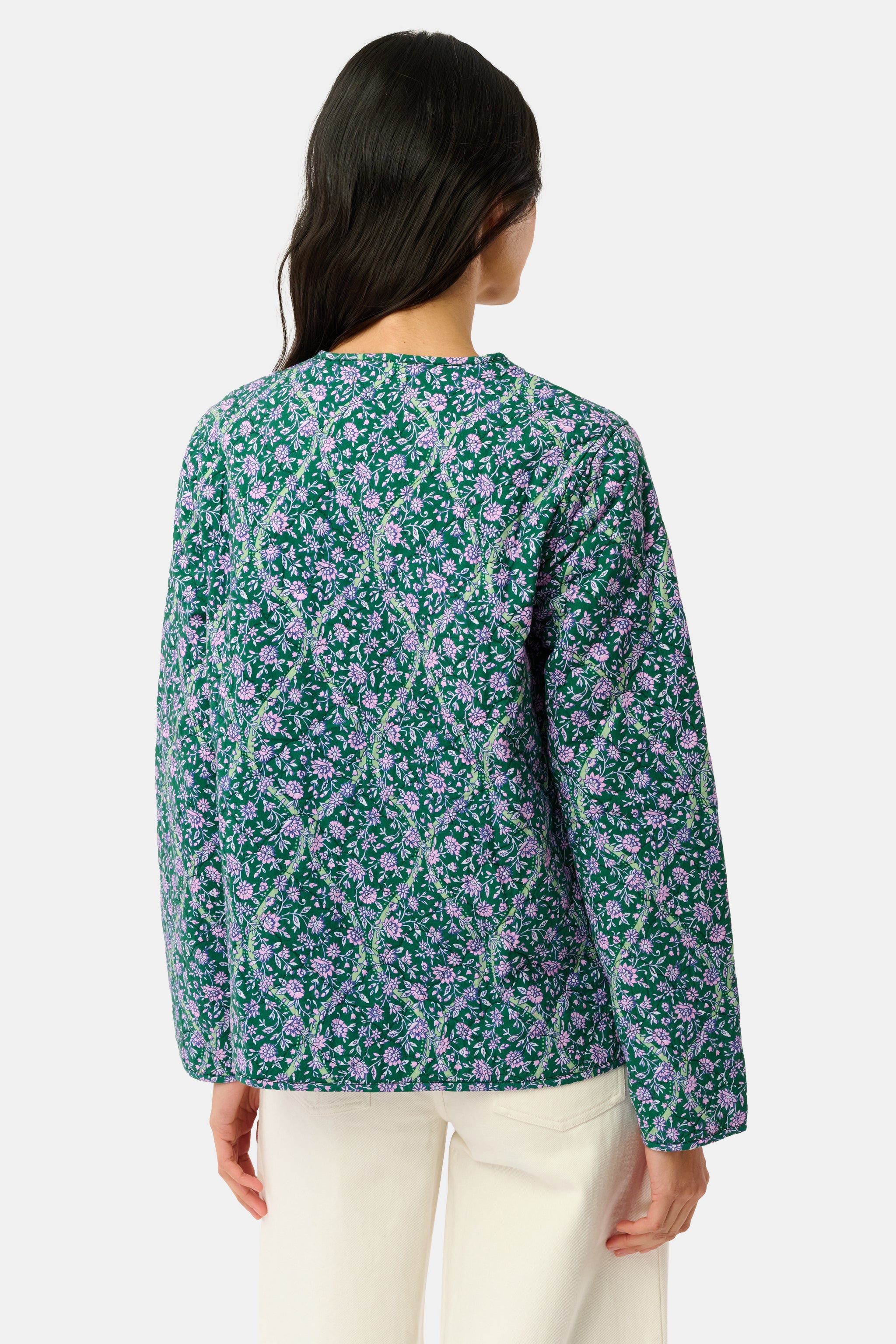 Suzie Floral Ribbon Sadie Jacket