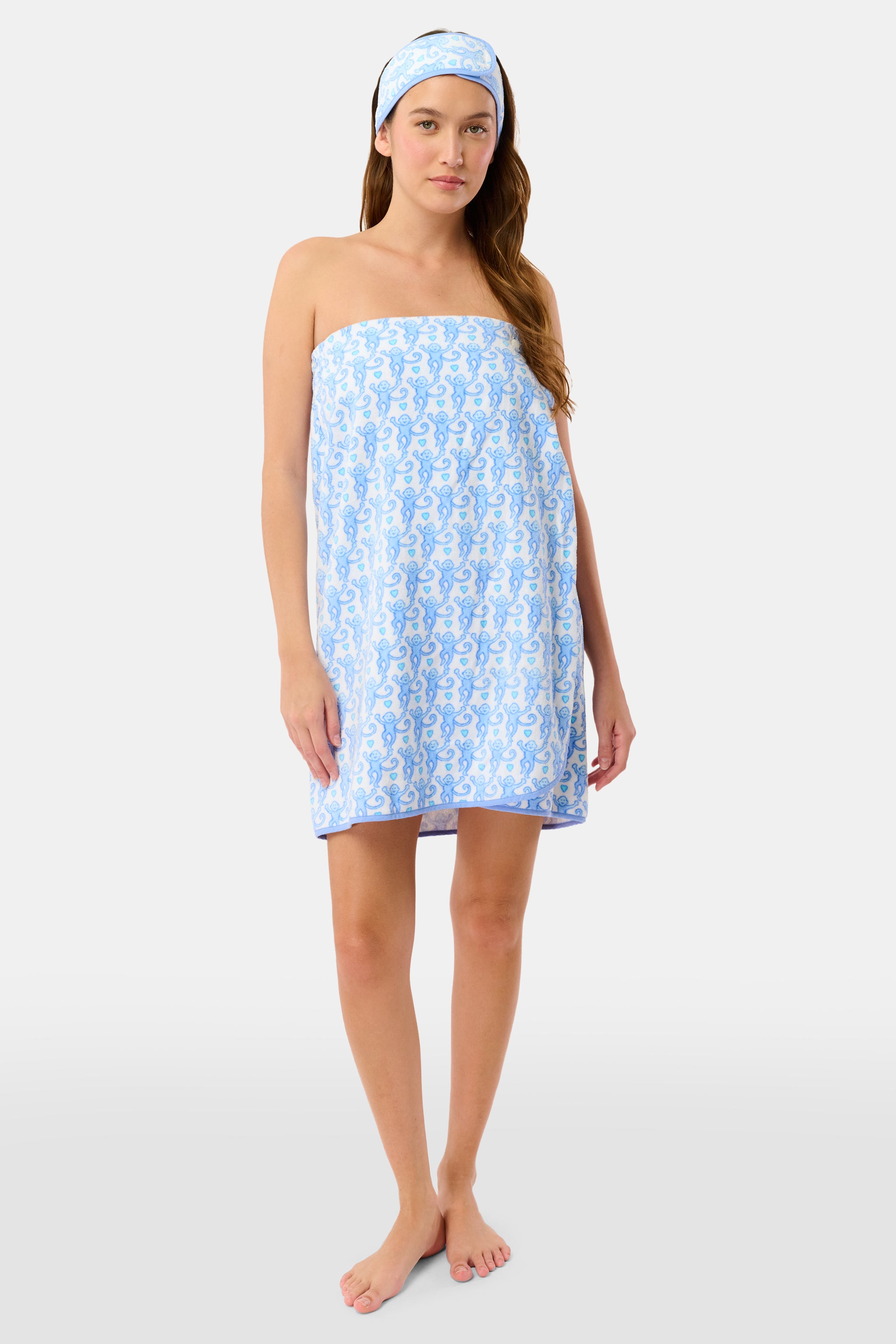 Lovely Monkey Towel Wrap