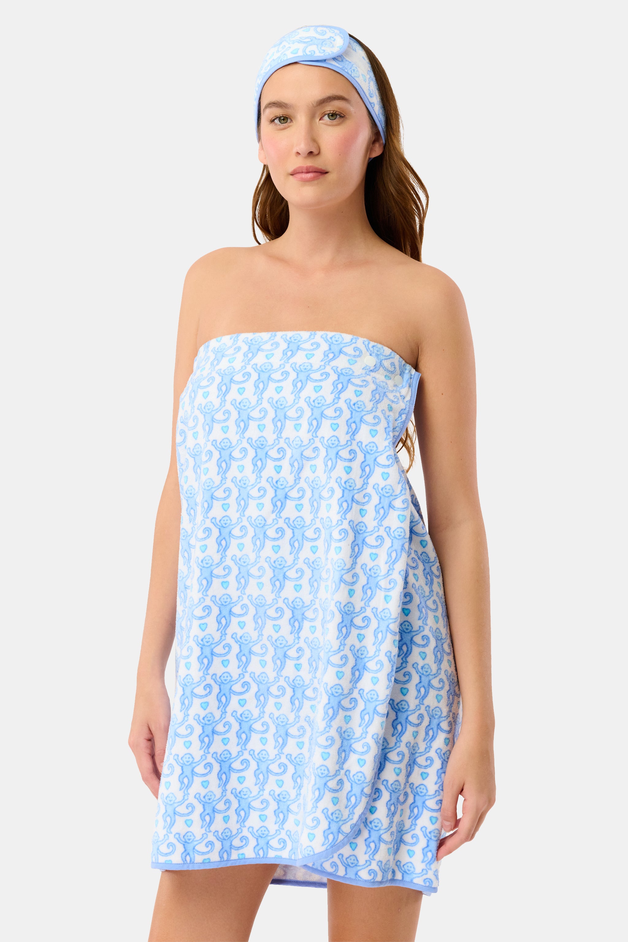 Lovely Monkey Towel Wrap