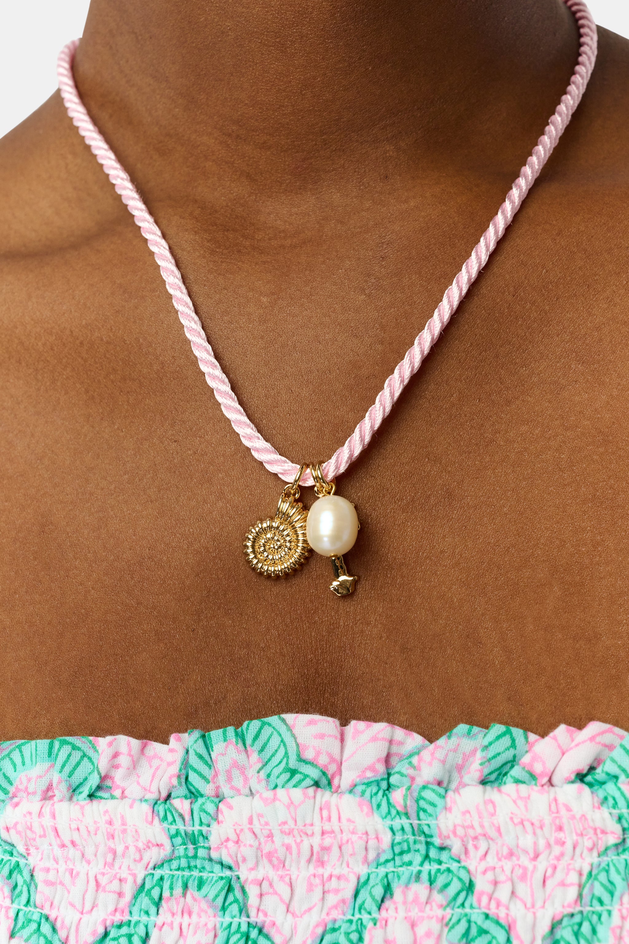 Seaside Charms Rope Necklace