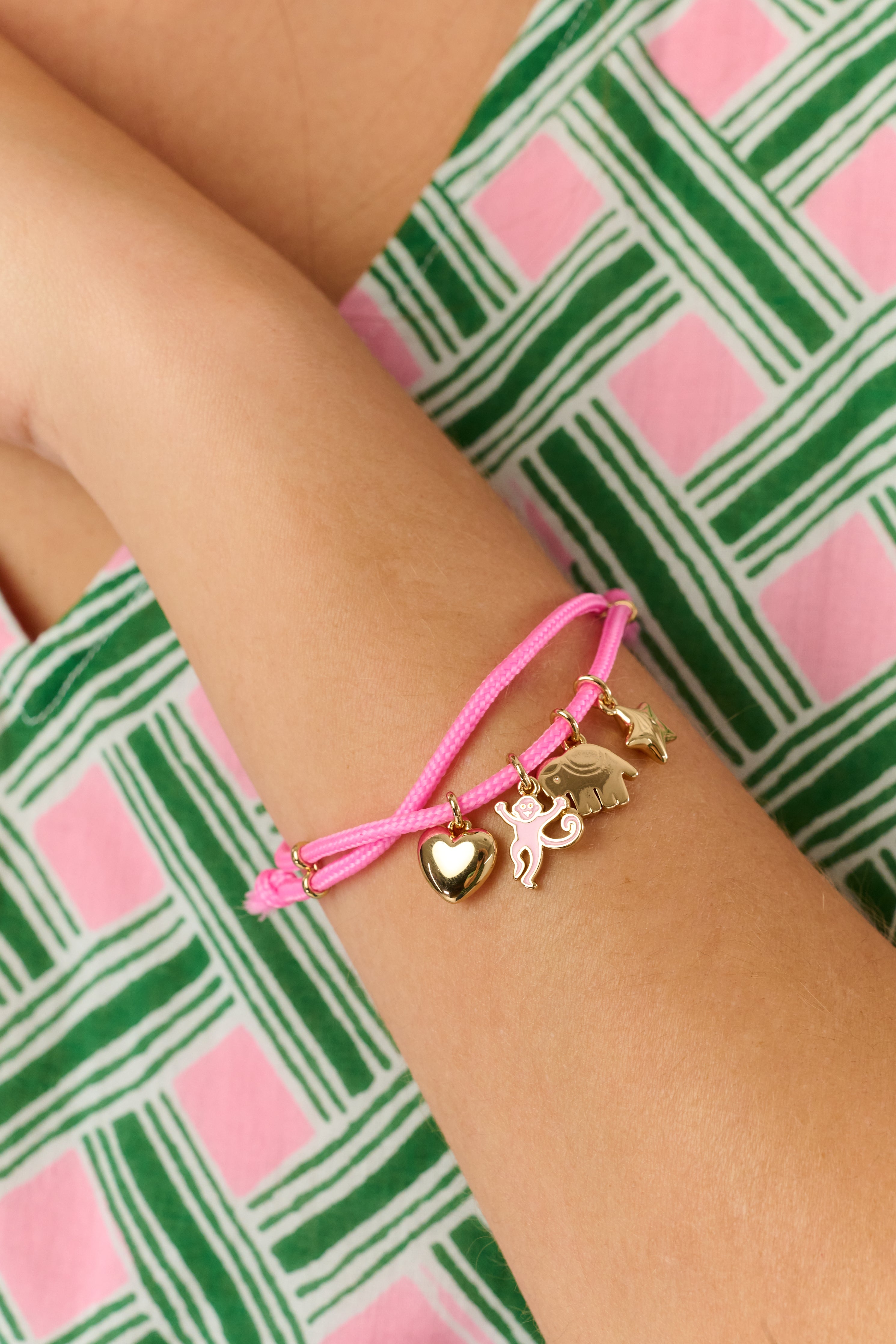 Icon Party Rope Charm Bracelet