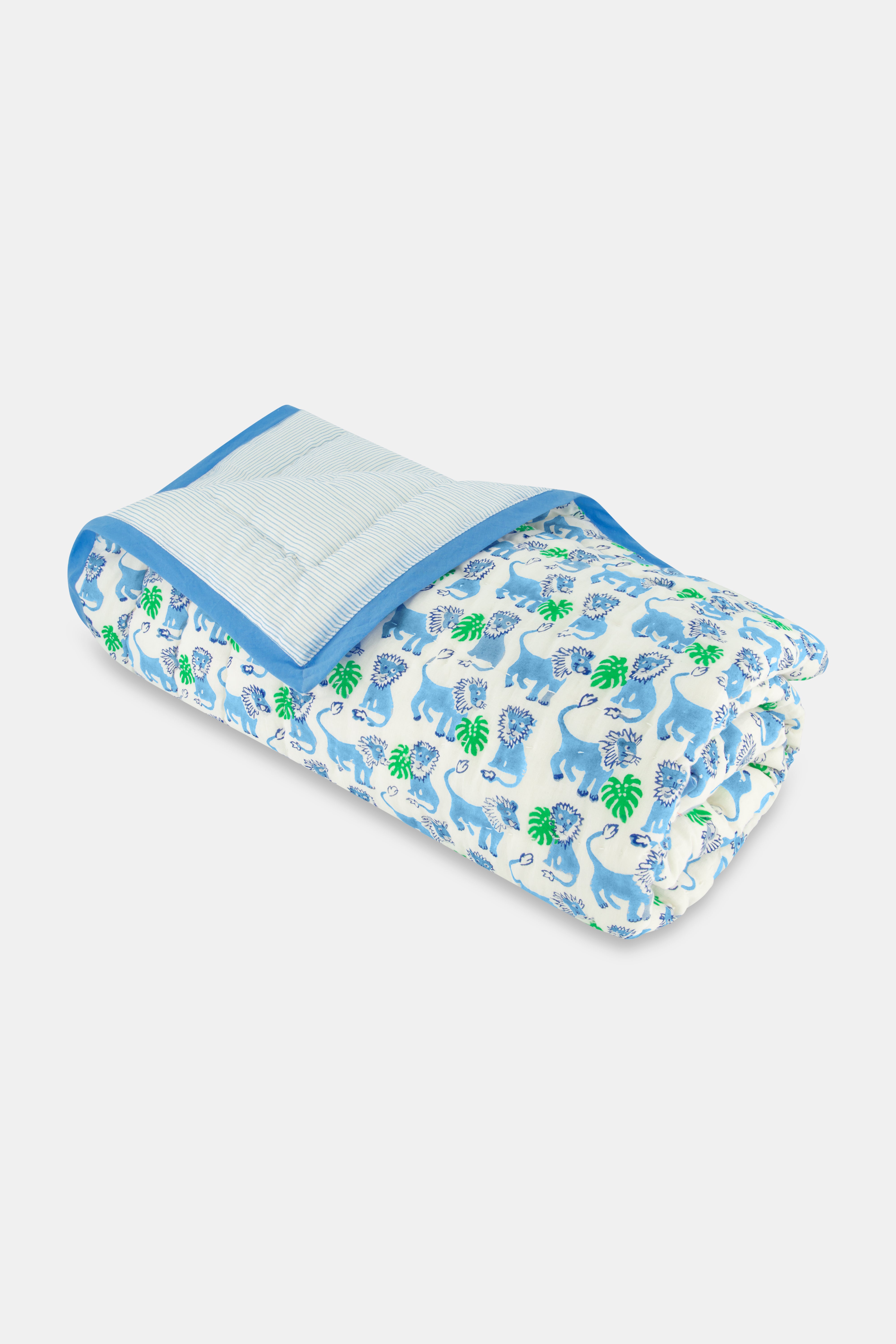 Leo the Lion Baby Quilt