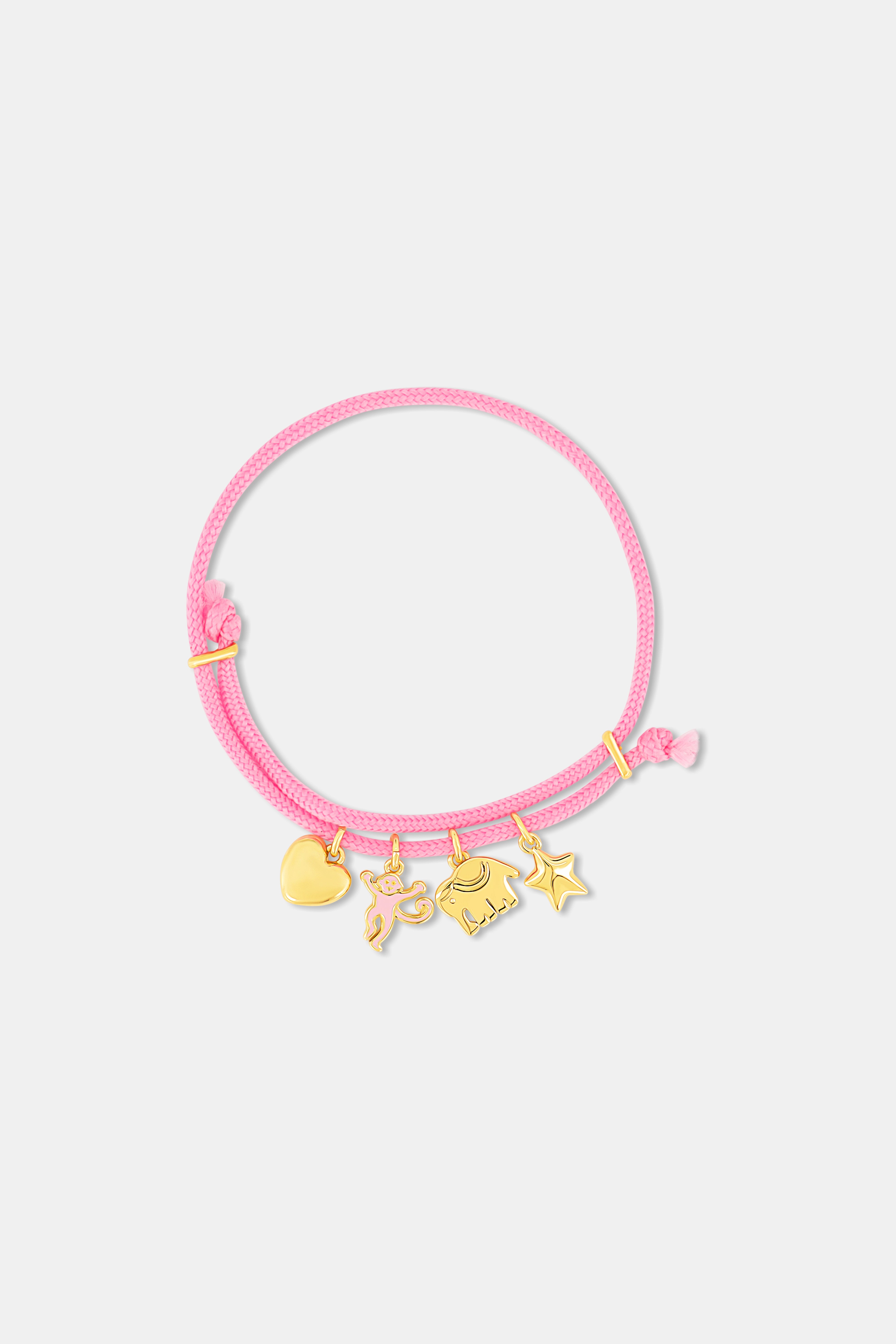 Icon Party Rope Charm Bracelet