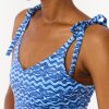 Fish Stripe/Ruban Delmar One Piece