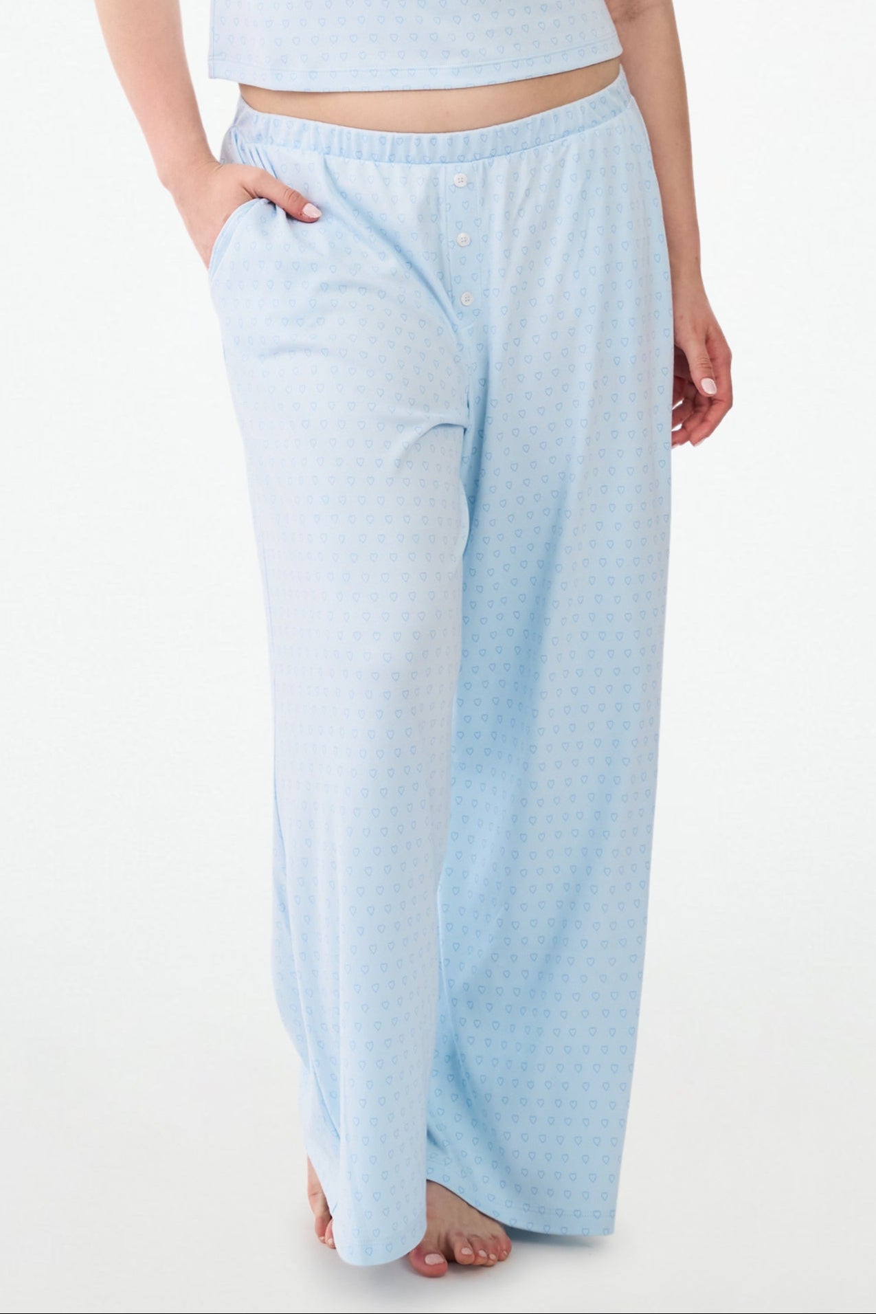 Hearts Tonal Boden Pant