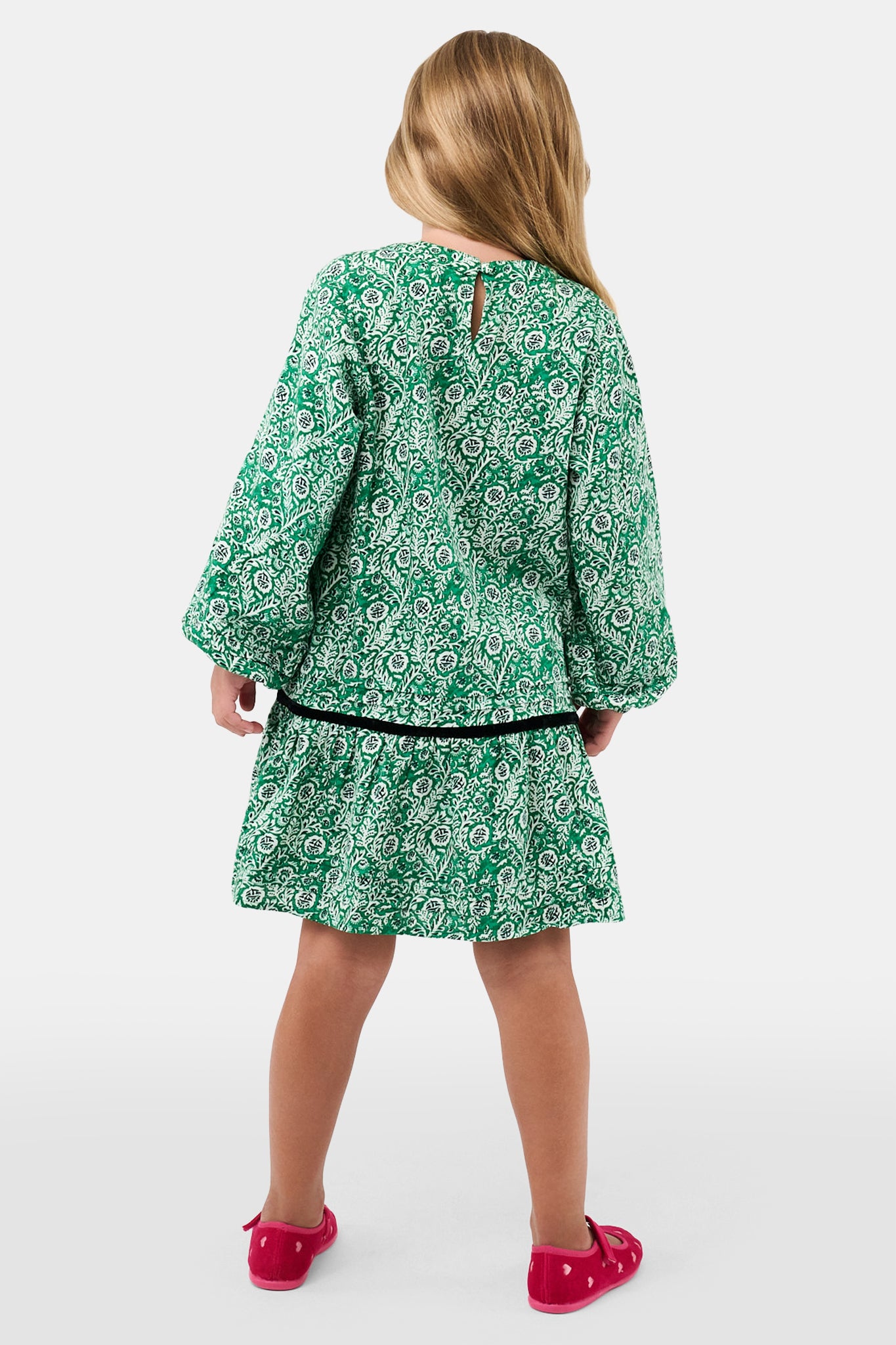 Kids Fern Floral Nyala Dress