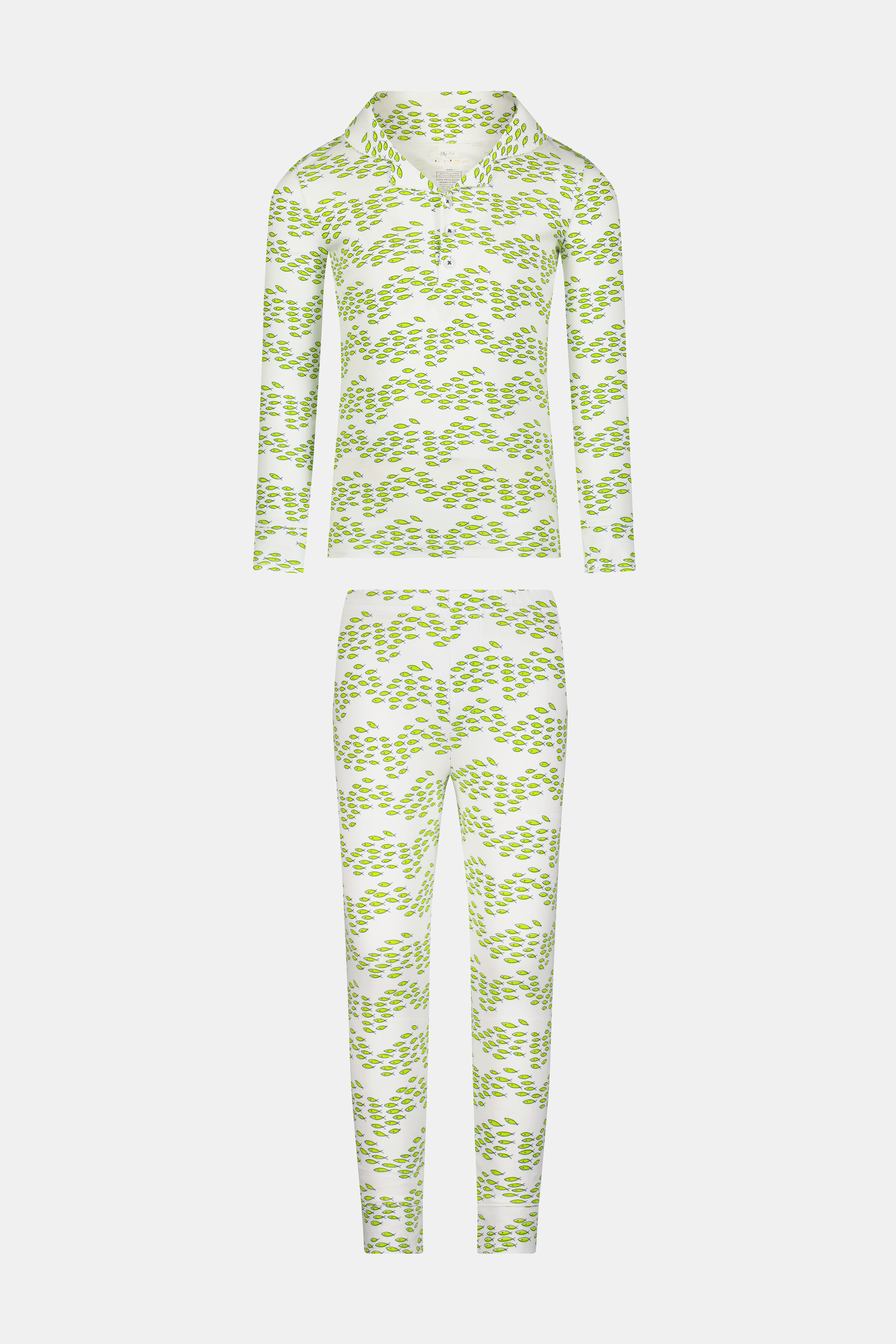 Kids Minnows Parker Polo Pajamas