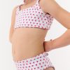 Kids Monkey/Hearts Reversible Cora Bikini