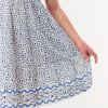 Kids Naolin Fish Border Britt Dress