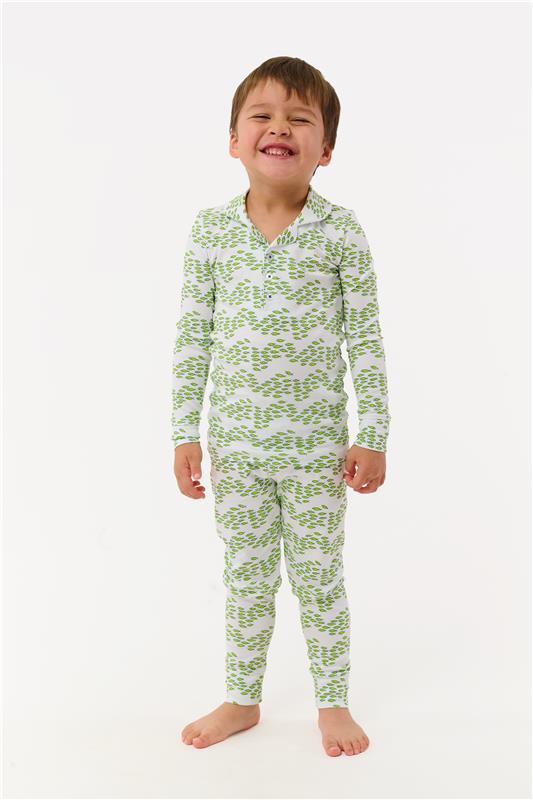 Kids Minnows Parker Polo Pajamas