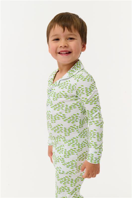 Kids Minnows Parker Polo Pajamas