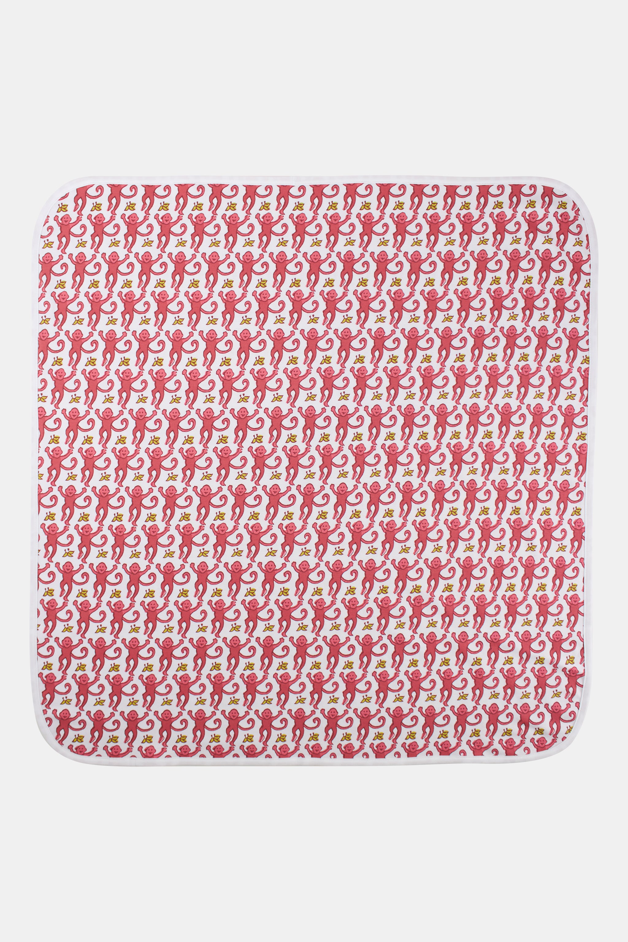 Infant Monkey Receiving Blanket