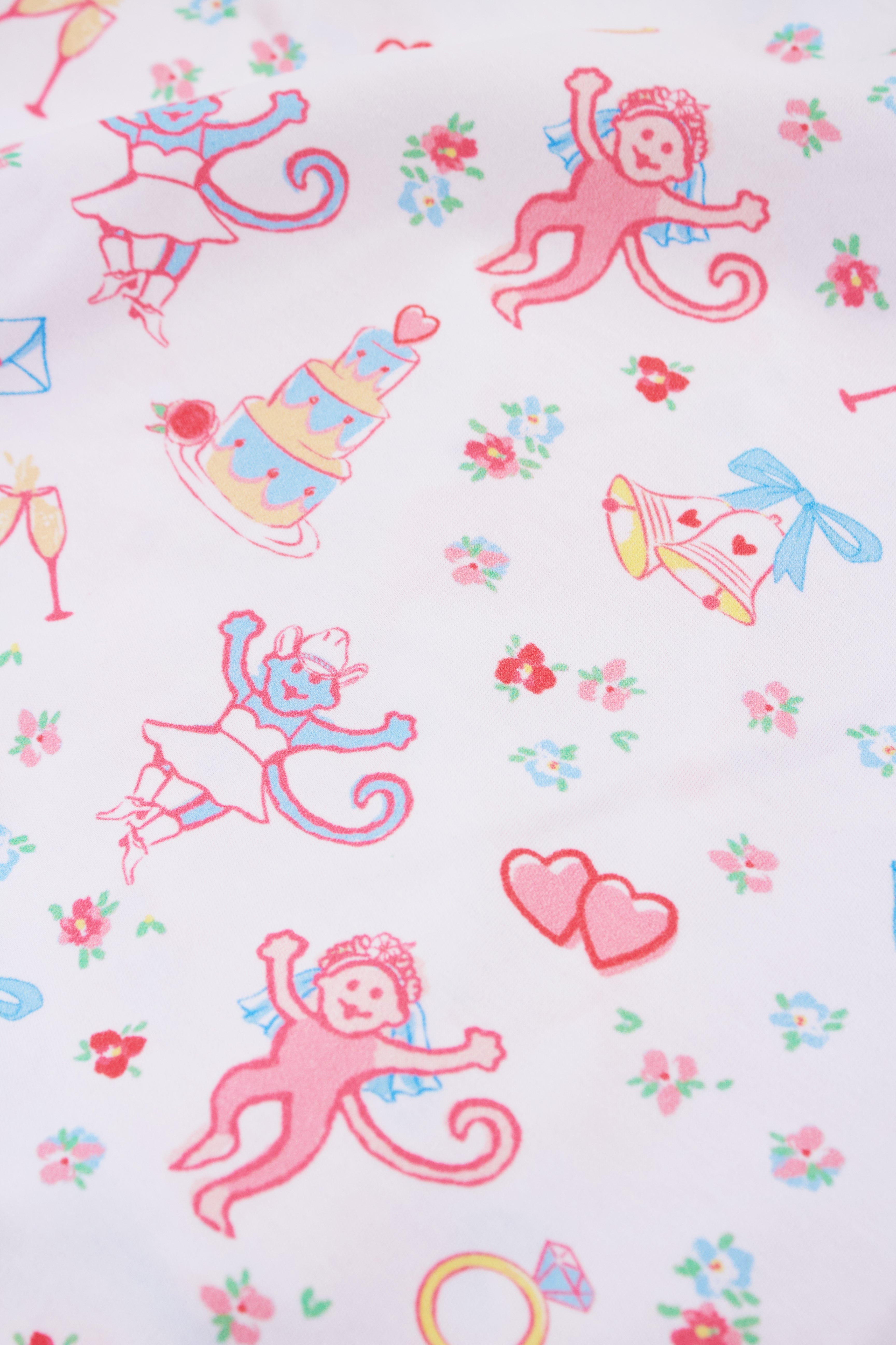 Monkey Said Yes Polo Pajamas