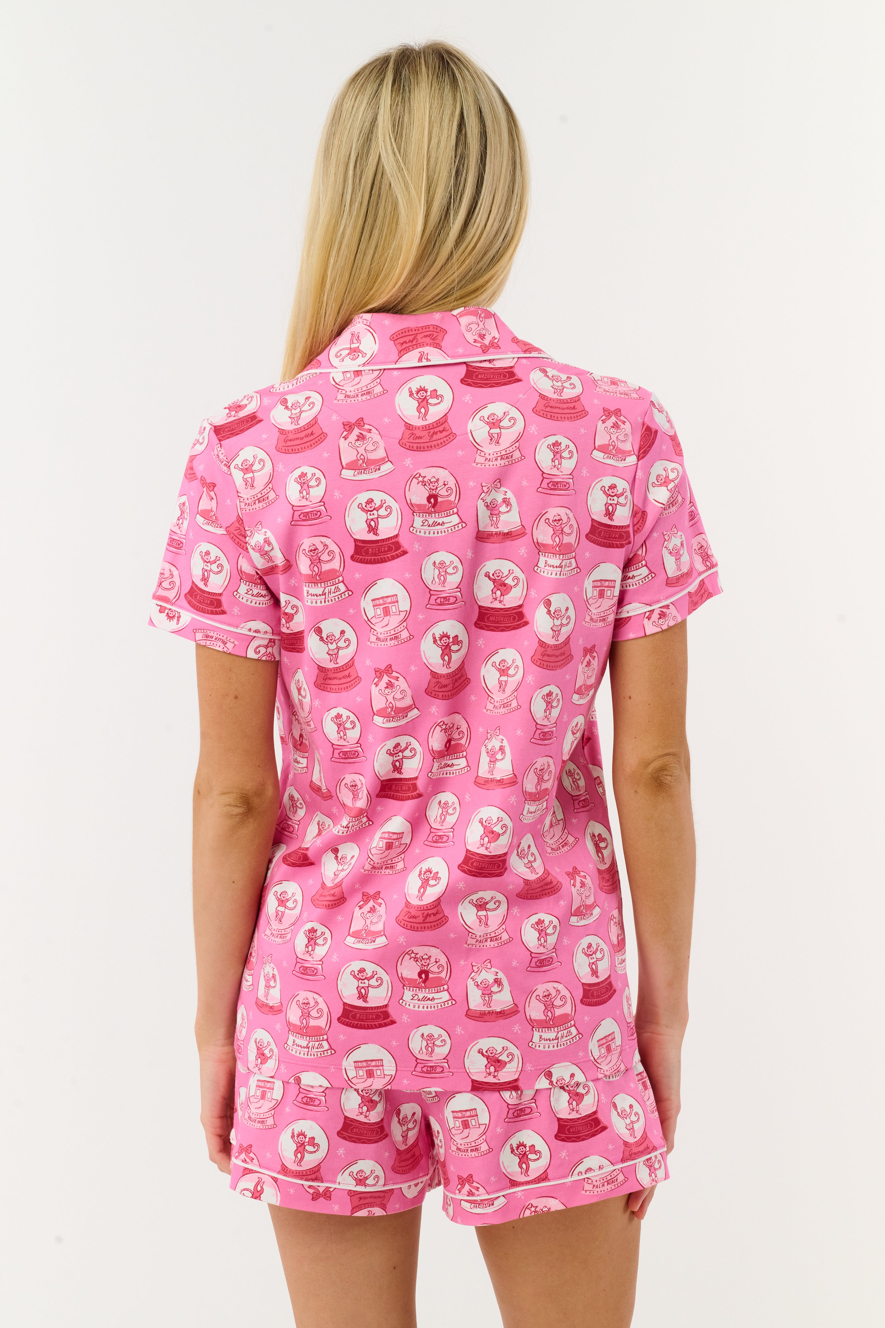 City Snowglobes Polo Pajamas