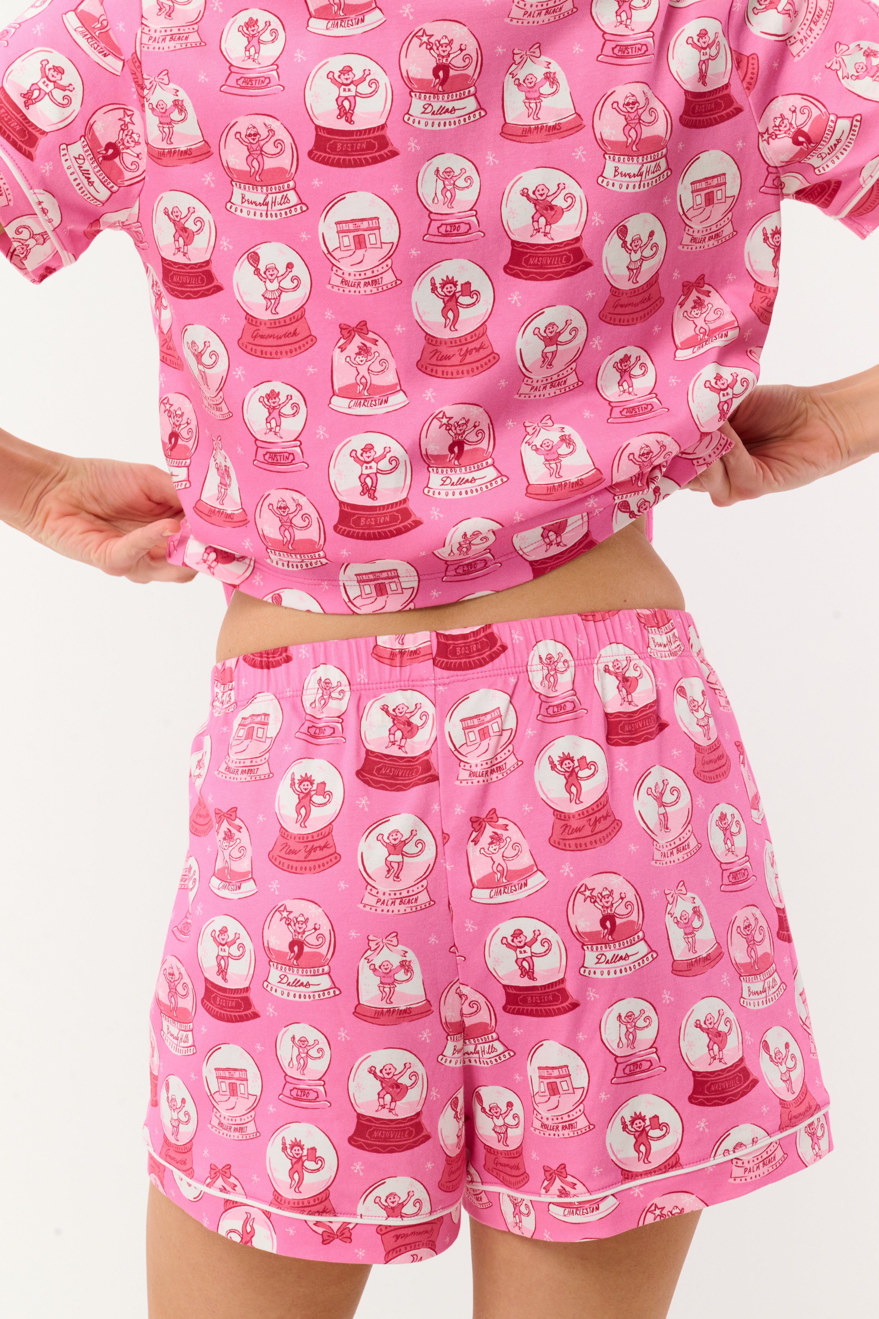 City Snowglobes Polo Pajamas
