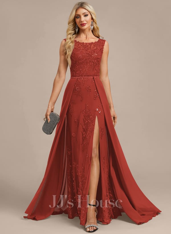 JJ's House Fronia Dark Navy Sheath/Column Sequins Lace Dress - Image 83