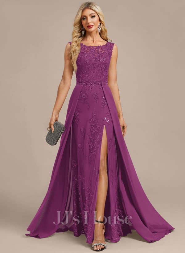 JJ's House Fronia Dark Navy Sheath/Column Sequins Lace Dress - Image 55