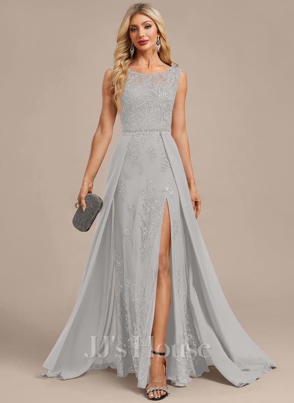 JJ's House Fronia Dark Navy Sheath/Column Sequins Lace Dress - Image 111