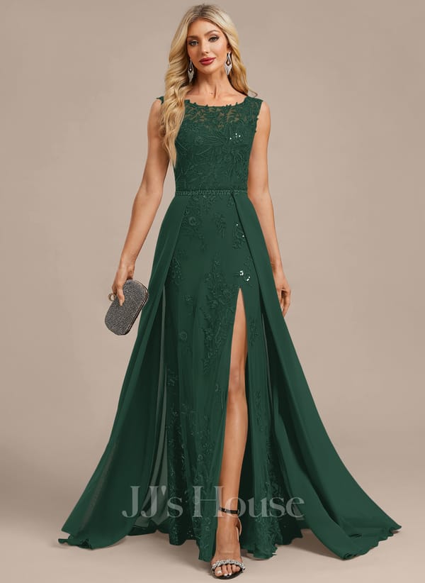 JJ's House Fronia Dark Navy Sheath/Column Sequins Lace Dress - Image 33