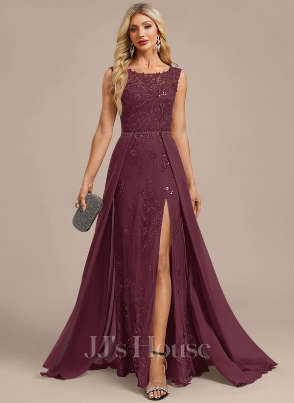JJ's House Fronia Dark Navy Sheath/Column Sequins Lace Dress - Image 75
